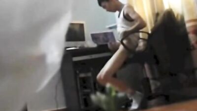 Asian Porn Lover Gets Off on Cum Shots!