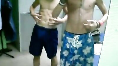 Web-Cam Abs Explosion - A Gay Porn Video with Nice Abs and Hot Guys!