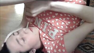 Hot & Hungry: A Twink in Pink Cumshot Web-Cam Solo!