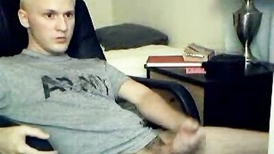 Army Big Shot Cumshots: Web-Cam Solo - The Ultimate Army Experience