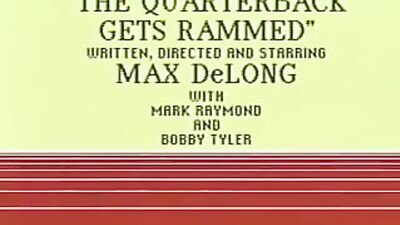 Gay Porn: The Quarterback Gets Rammed Revisited - Action Group Sex Vintage