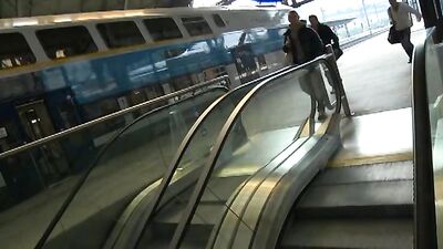 Hanging out in the city - Big Cocks Action!