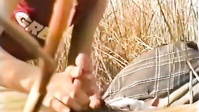 Asian Bareback Cum Shots in Nature - Japanese Boyfriends Passionate Escapade!