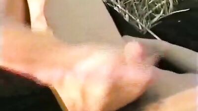 Asian Bareback Cum Shots in Nature - Japanese Boyfriends Passionate Escapade!