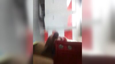 Stroking Hard in Public Restrooms: Amateur Cum Shots and Handjobs!