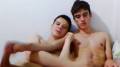 Two friends in the room