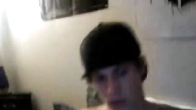 Straight Twink Webcam Cumshot - Hot Amateur Solo Action!