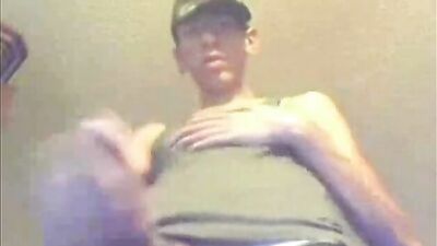 Sexy Amateur Jerking His Nice Cock - Hardcore Gay Porn Video on AmateurXvids!