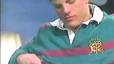 Three guys and a blonde: Wild Bareback Action