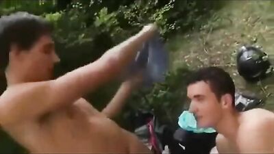 Forest Delights: Hardcore Bareback Action