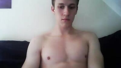 Masturbating Handsome Boy - Amateur Cum Shots - Gay Porn Video!