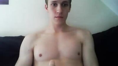 Masturbating Handsome Boy - Amateur Cum Shots - Gay Porn Video!