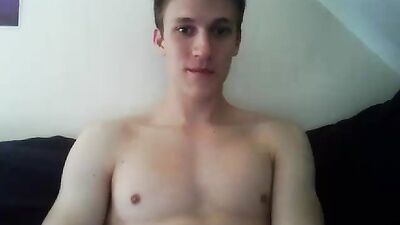 Masturbating Handsome Boy - Amateur Cum Shots - Gay Porn Video!