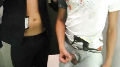 Gay Web-Cam Amateur Cum Shots: Change Room Wankers Revisited!