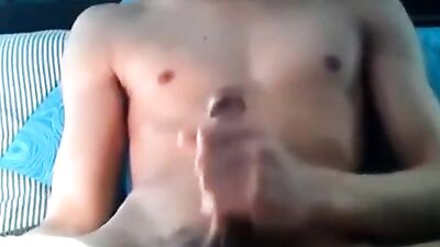 Squirting on Pecs: Webcam Solo Cum Shots!
