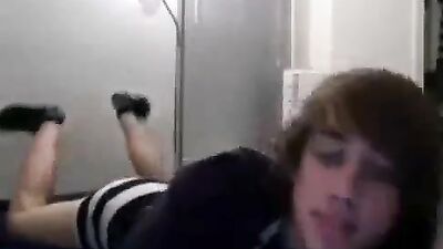 Strip Down & Play: A Web-Cam Solo for Cool Undies!