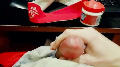 Amateur Bisexual Asian Teen Boy Jerking Off