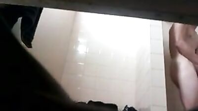 Caught on Spy Cam - Voyeuristic Masturbation in the Showers! Starring Big Cocks and Solo Actors!
