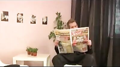 Gay Porn Reception Room Fun - Action Video!