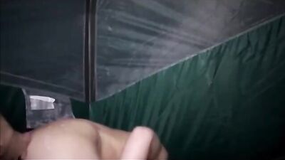 Wild Outdoor Bareback Cum Shots: Boys Camping Out