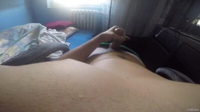 Pov Teen Wank: Amateur Cum Shots Solo