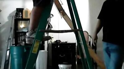 Step-Dads Hidd*en Desires with Twink Repair Guy: Blowjob Adventures in the Family Home!