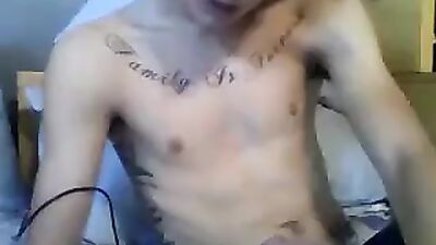 Gay Web-Cam Solo Wanker: Online Porn Explosion!