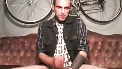 Punk Cock Eats Load: The Ultimate Solo Cumshot Showdown!