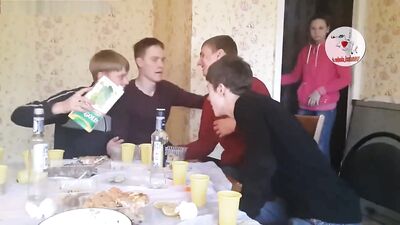 Gay Porn Breakfast Delight!