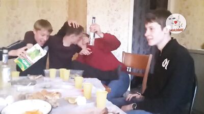 Gay Porn Breakfast Delight!