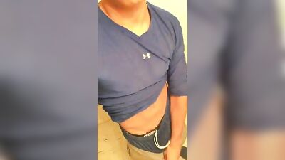 Big Boy Toy: Web-Cam Solo Gay Porn Video