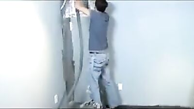 Gay Vacuum Cleaner Action: Plug in the Powerhouse!