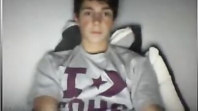 Stag Night Prom Palms: Solo Web-Cam Sex