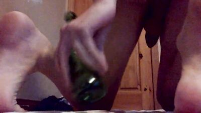 Boys Bottle Frenzy - Ass Play!