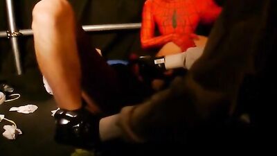 Gay Porn Spiderman Cumshots Fetish XXX Action!