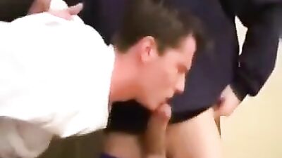 Using The Janitor 2: Ultimate Bareback Group Sex!