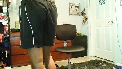 Masturbating on the chair - Amature Cum Shots Handjob
