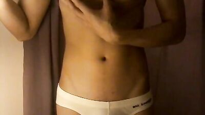 Gay Asian No Hands Mega Cum 2: Slim Guys Explosive Orgasm