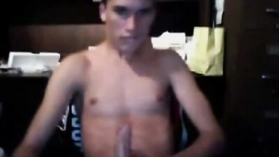 After-School Web Cam Handjob: Hardcore Gay Porn Exposure