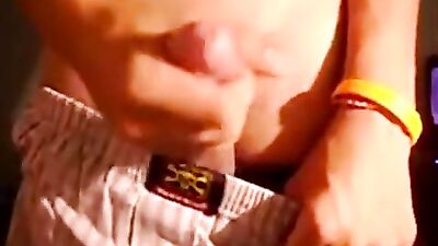 Slick Head: Cum Shot Web-Cam Solo Exposure