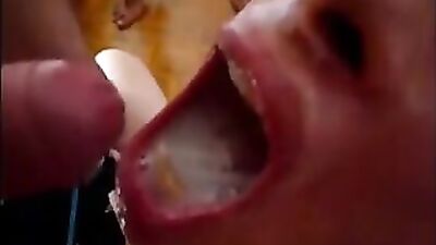 Spermface: Cumshot Fetish Oral Nerdboy