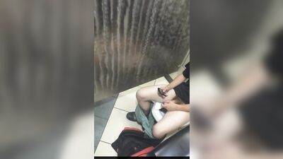 Exposed Pleasures: Uncovering Delicious Surprises on a Public WC!