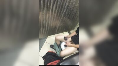 Exposed Pleasures: Uncovering Delicious Surprises on a Public WC!