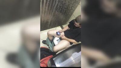 Exposed Pleasures: Uncovering Delicious Surprises on a Public WC!