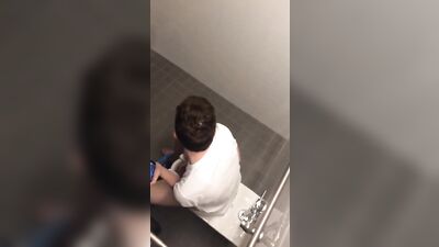 Gay Porn: Public Toilets - Amateur Action Spy Cam 3