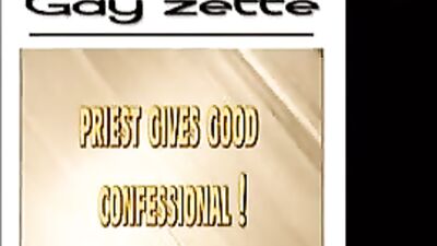 Priests Confessionnal: Action Bareback Group Sex!