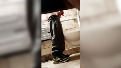 Outdoor Spy Cam Voyeurism - Local Toilets Adventure