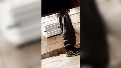 Outdoor Spy Cam Voyeurism - Local Toilets Adventure