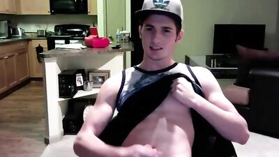 Gay Porn Apartment Solo Jerking His Cock