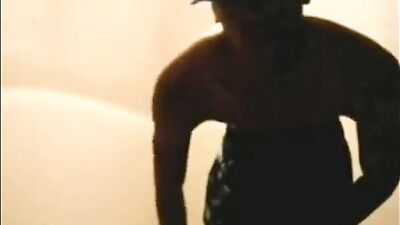 Black Guys Web-Cam Wank in the Shower: Steamy Solo Show!